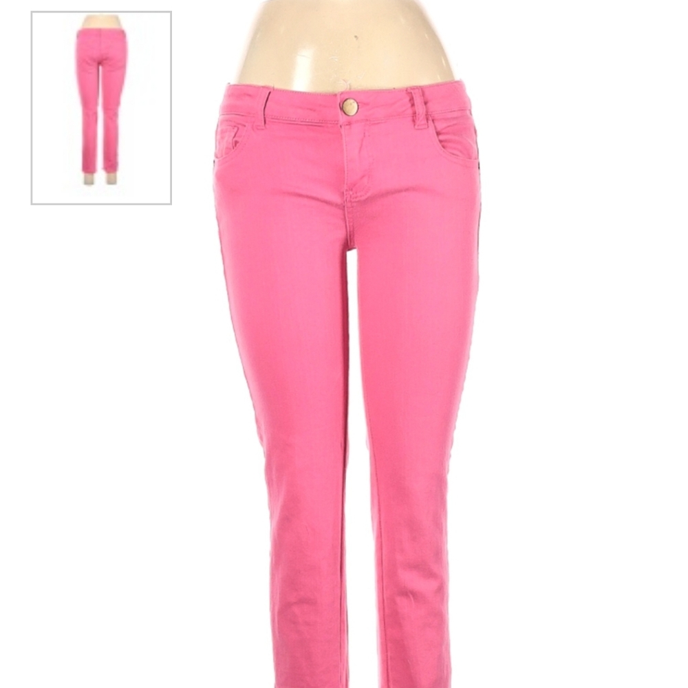 Hot pink pants